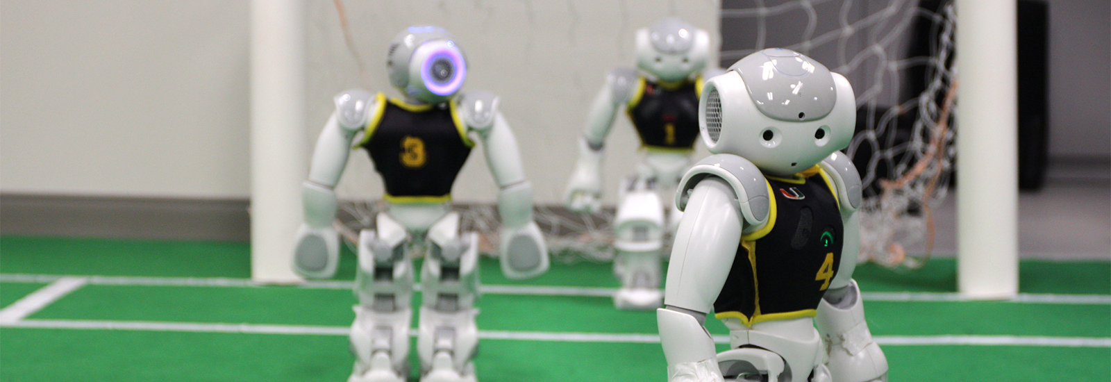 soccer-playing robots 